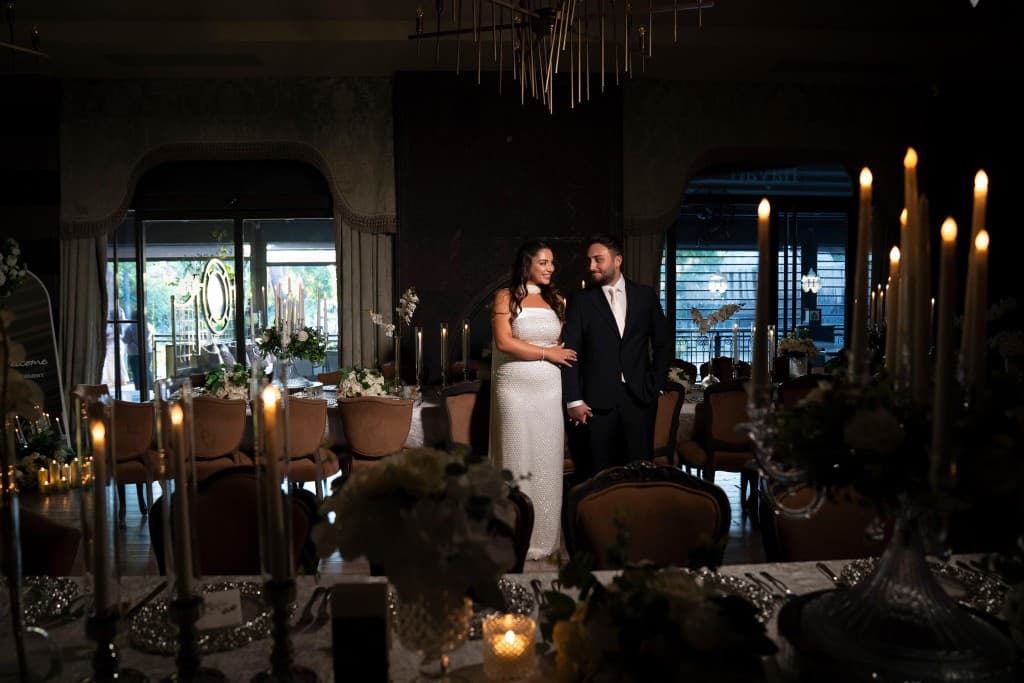 Eda & Abdullah, wedding portrait